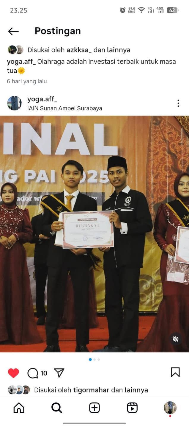 Peserta Berbakat GUS PAI UINSA 2025